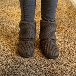 Bear paw gray size 8 boots. GUC make offer